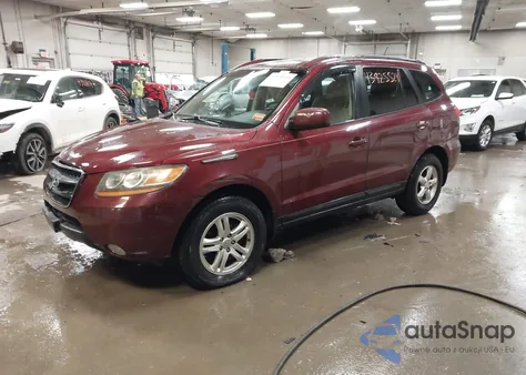 2008 Hyundai Santa Fe Limited/Se from USA, damaged, VIN 5NMSH13E68H168400